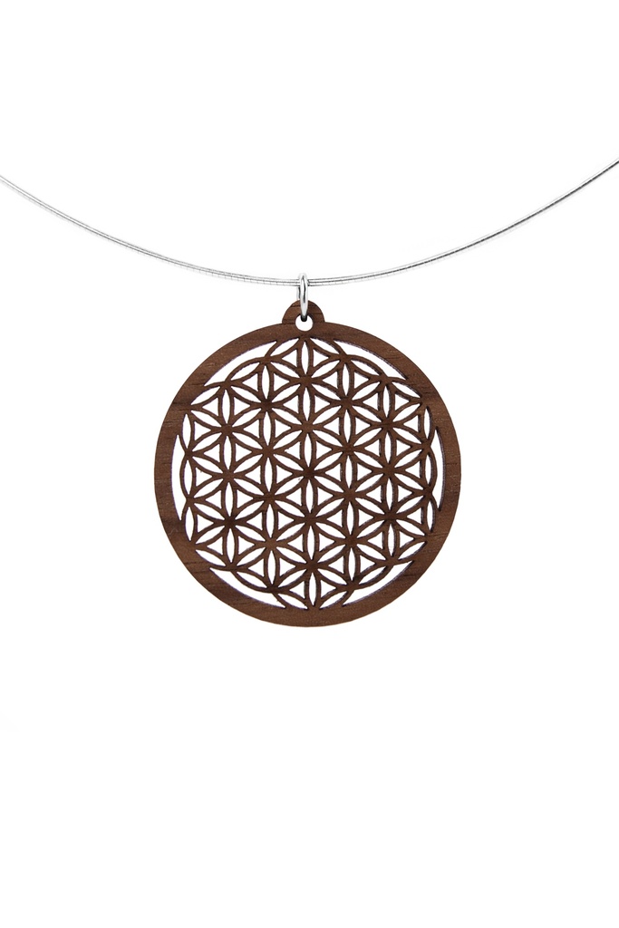 [E1002-2-42] Halskette, Frida Nuss "Omega-Collier Silber 925"